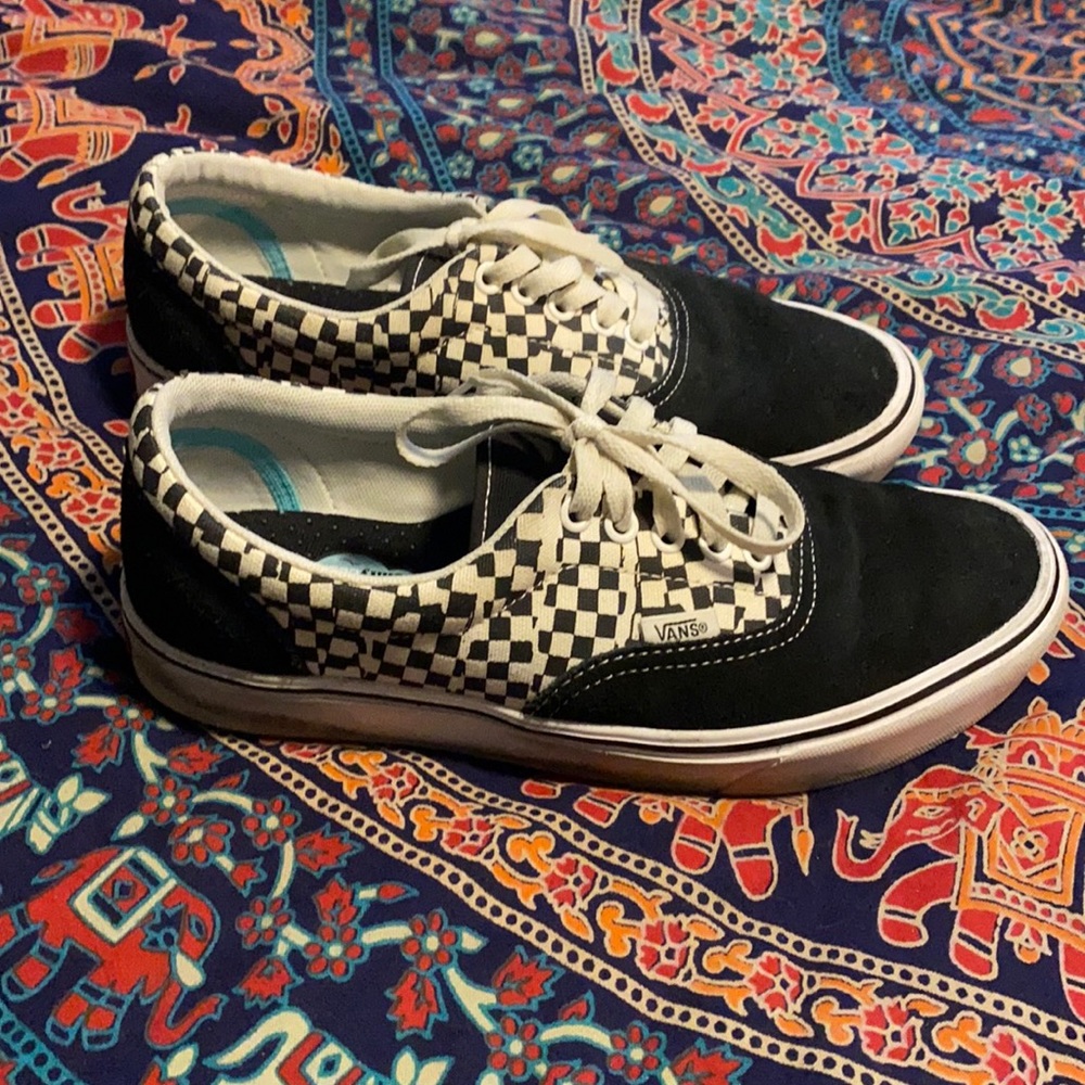 Checkered Vans